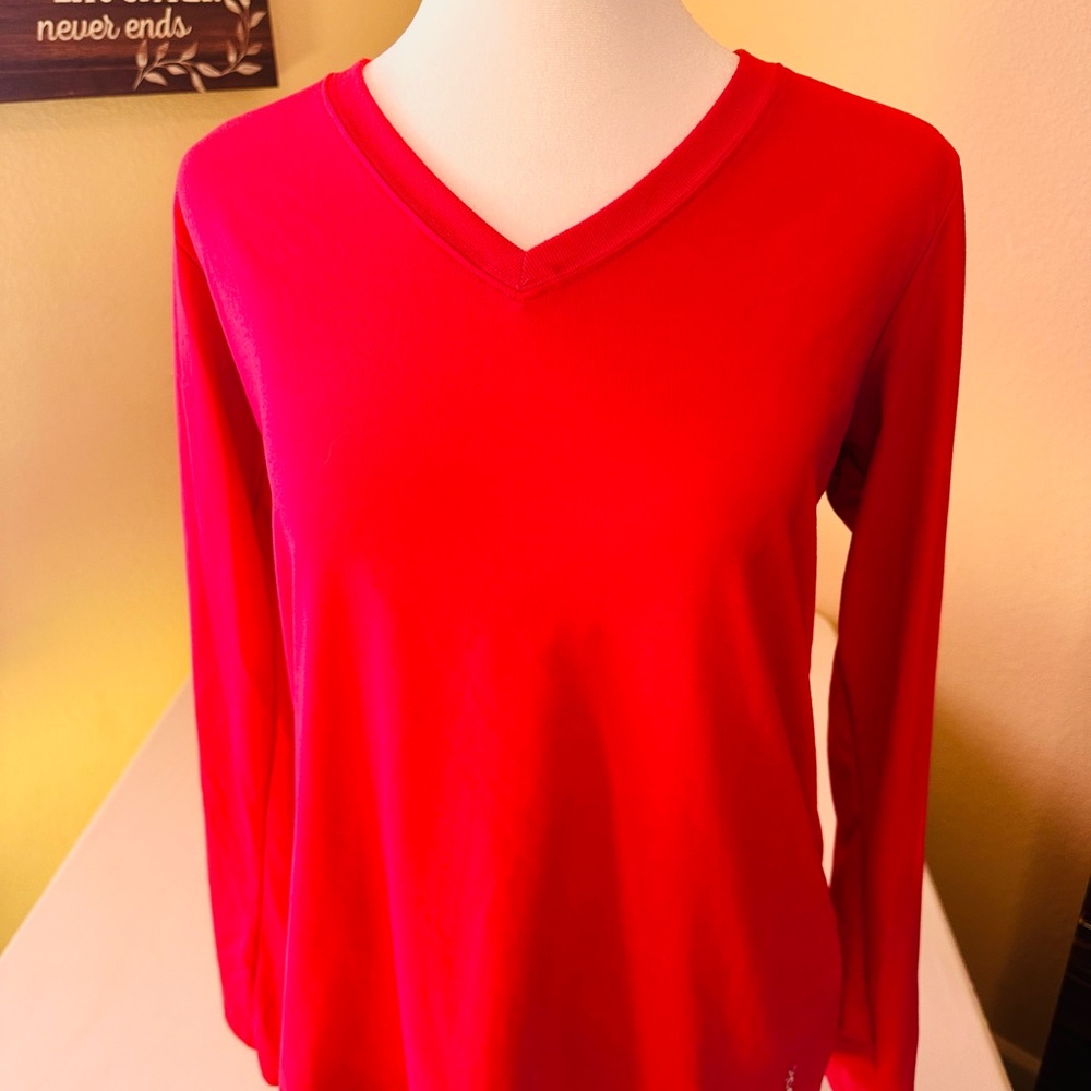Reebok Pink Relaxed Long Sleeve Tee